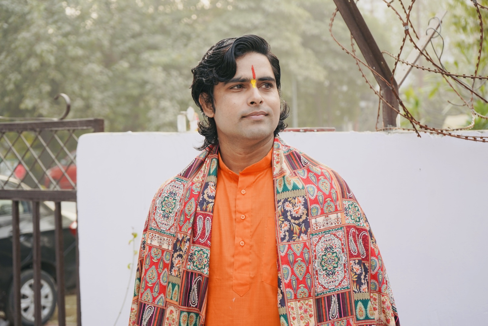 Pujya Maharaj Ji smiling